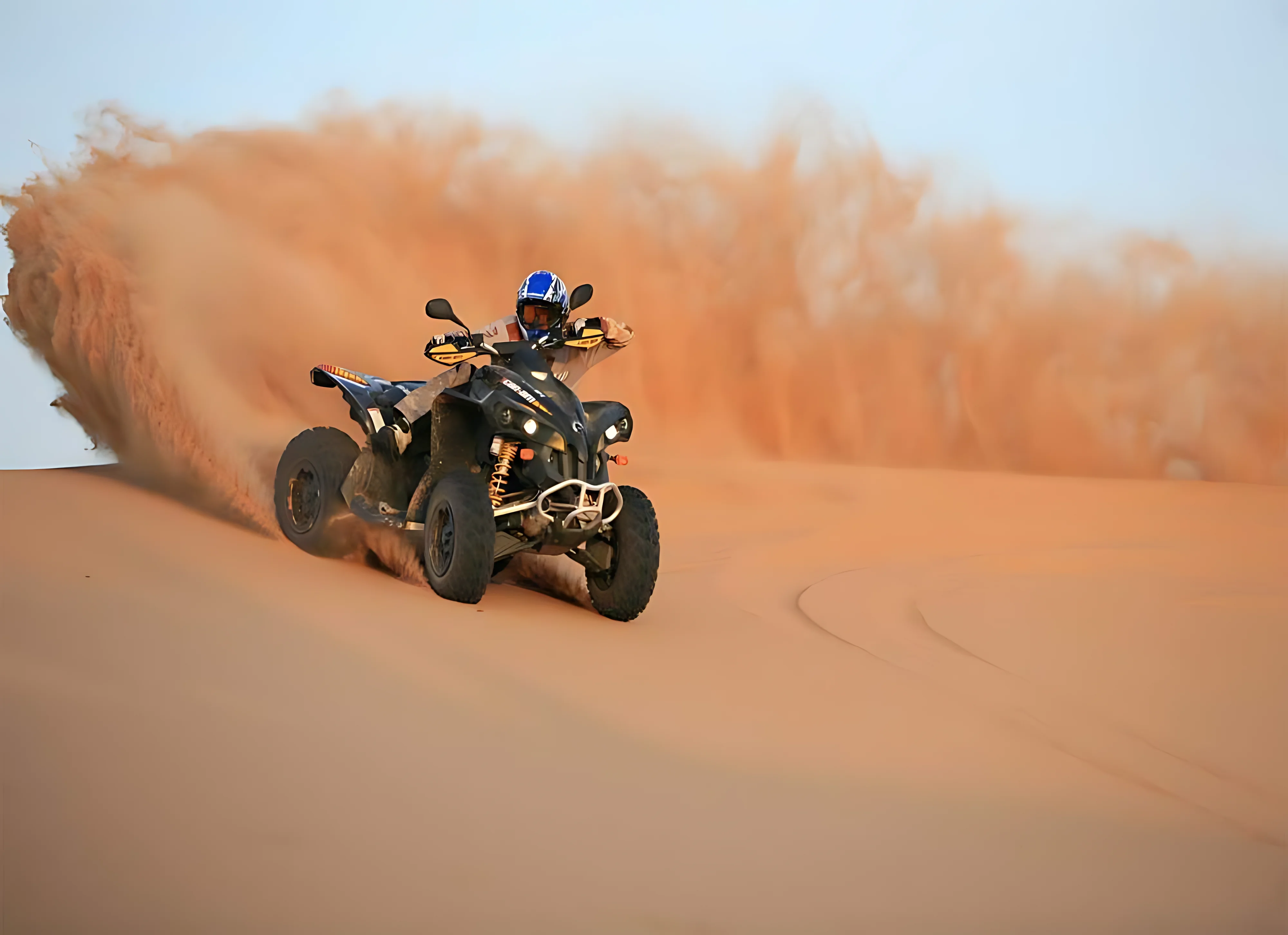 VIP Evening Red Dunes Desert Safari With BBQ / VEG Dinner + Quad Bike - Image 2