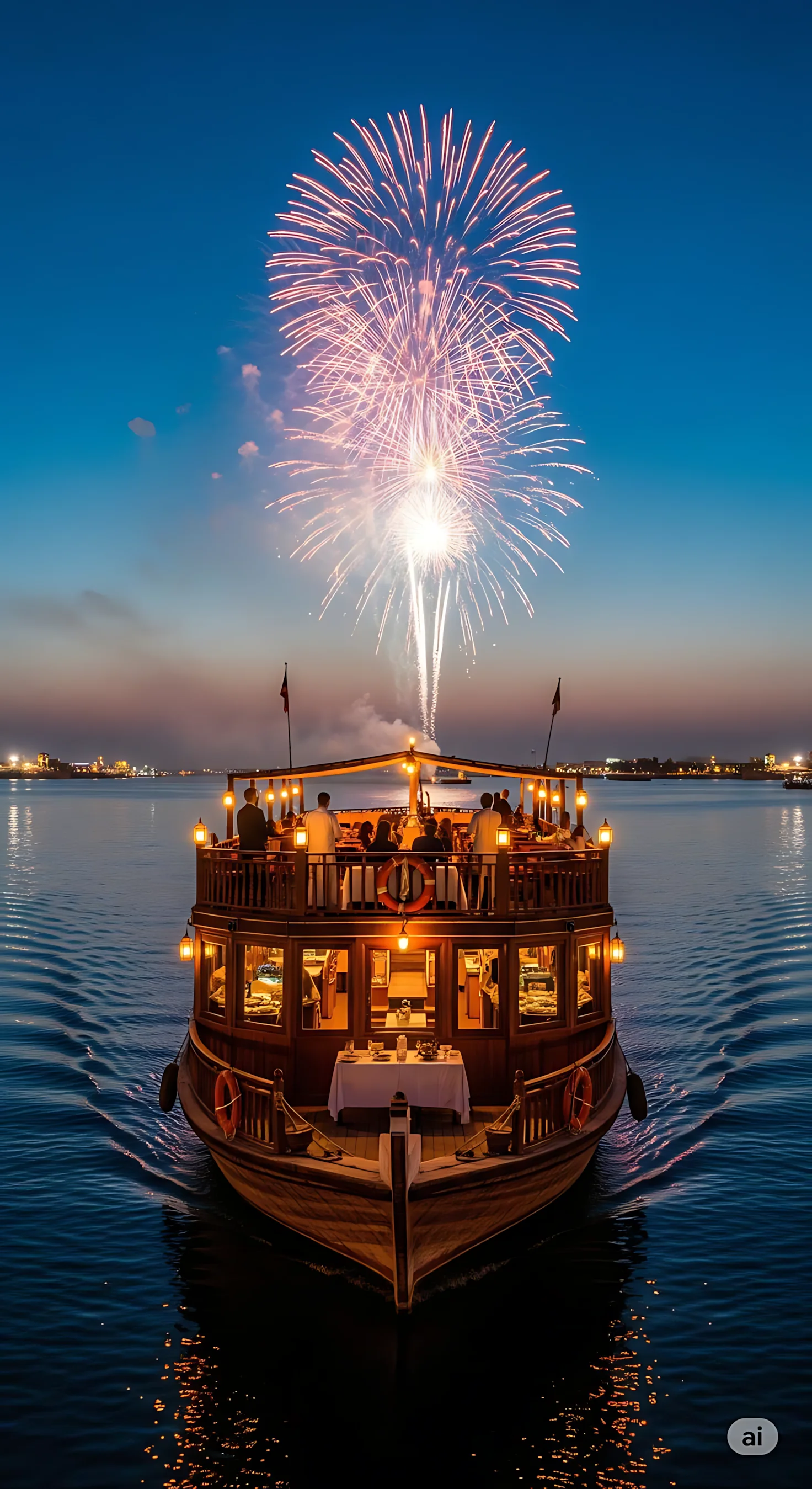 Dhow Cruise Dinner-Dubai Creek - Image 1