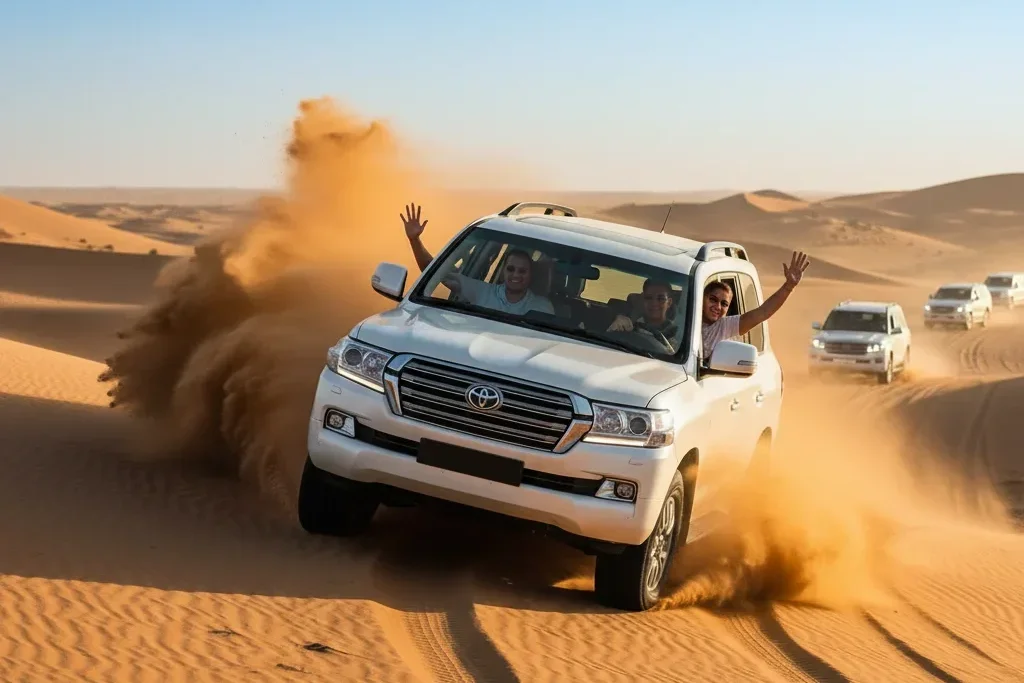 Morning Red Dunes Desert Safari(Budget Friendly)